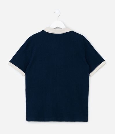 Remera Polo Infantil con Lettering - Talle 5 a 14 años 2