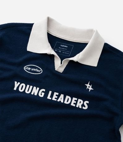 Remera Polo Infantil con Lettering - Talle 5 a 14 años 6