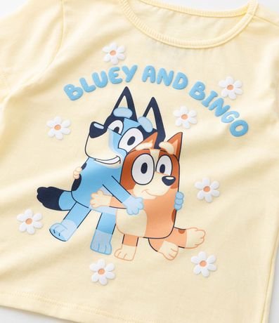 Conjunto Infantil en Algodón con Estampa Bluey - Talle 1 a 6 años 11