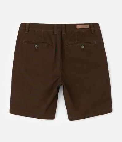 Bermuda Sarga Lisa con Bolsillos 2