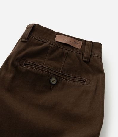 Bermuda Sarga Lisa con Bolsillos 5