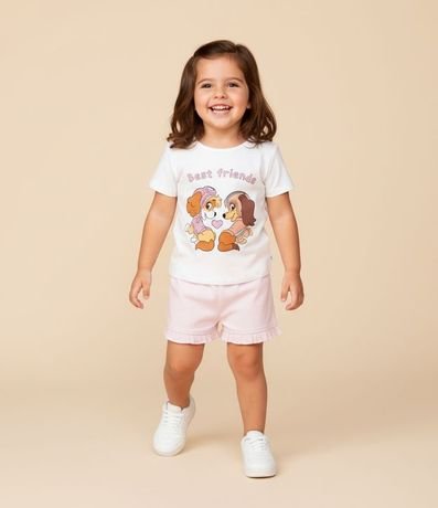 Remera Infantil en Algodón con Estampa Sky - Talle 1 a 6 años