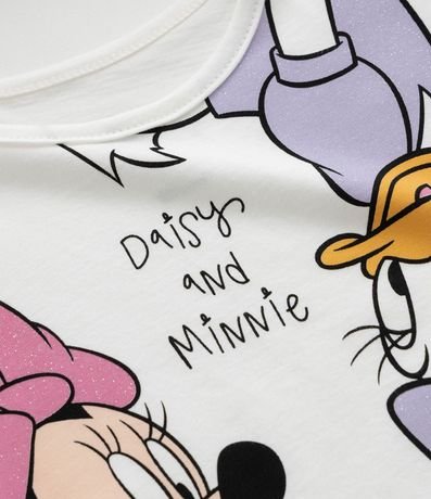 Remera Infantil con Estampa Minnie y Margarita - Talle 1 a 6 años 4