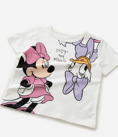 Remera Infantil con Estampa Minnie y Margarita - Talle 1 a 6 años 5