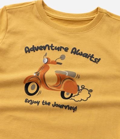 Conjunto Infantil con Estampa Motocicleta - Talle 1 a 6 años 11