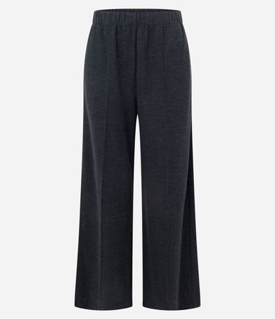 Pantalón Wide Leg en Algodón sin Felpa 5