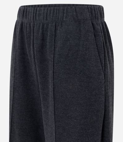 Pantalón Wide Leg en Algodón sin Felpa 6