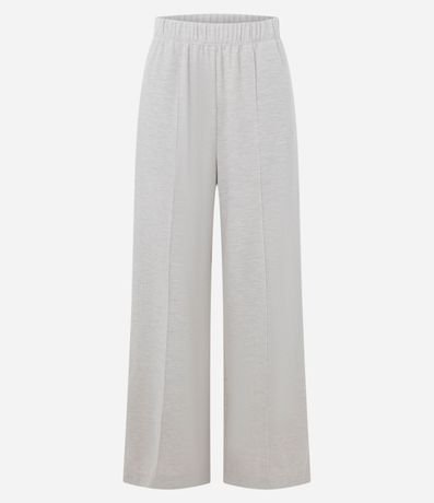 Pantalón Wide Leg en Algodón sin Felpa 5
