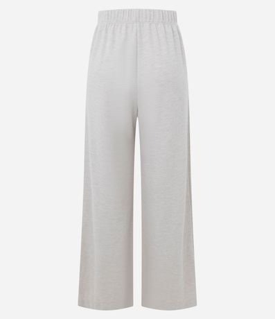 Pantalón Wide Leg en Algodón sin Felpa 7