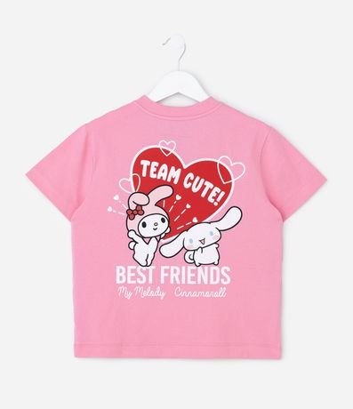 Remera Infantil Comfort My Melody y Cinnamoroll - Talle 5 a 14 años 2
