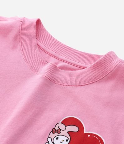 Remera Infantil Comfort My Melody y Cinnamoroll - Talle 5 a 14 años 4