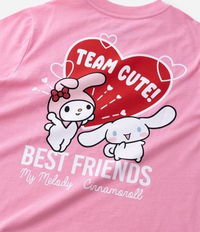 Remera Infantil Comfort My Melody y Cinnamoroll - Talle 5 a 14 años 6