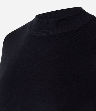 Blusa en Punto con Sisa Deslocada y Manga Amplia 2