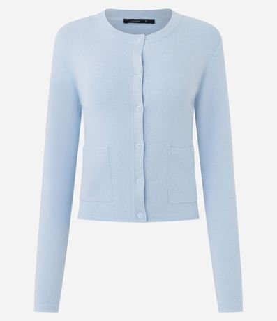 Cardigan en Punto con Bolsillos Delanteros 5