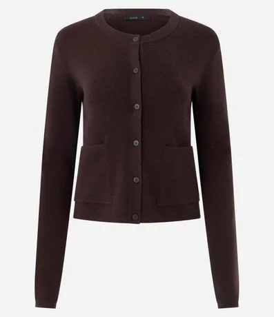 Cardigan en Punto con Bolsillos Delanteros 5