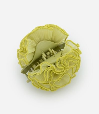 Pinza para el Pelo en Tejido con Formato Flor 3