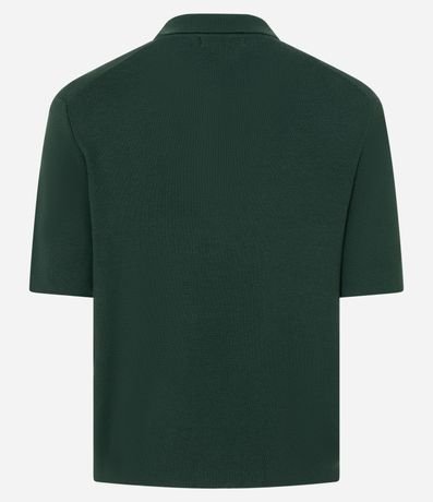 Blusa en Viscosa con Manga Corta y Cuello Polo 8