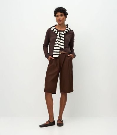 Suéter en Punto con Cuello Redondo 2