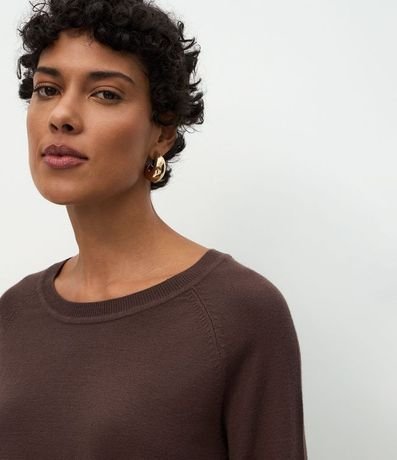 Suéter en Punto con Cuello Redondo 3