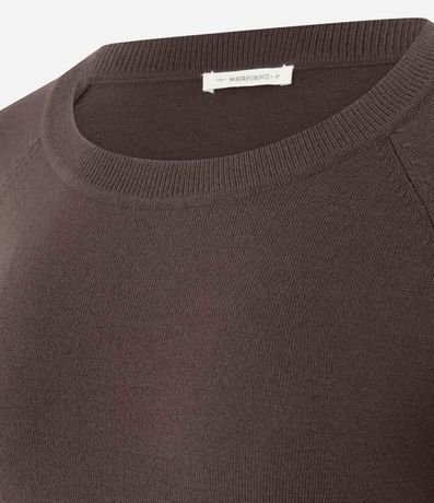 Suéter en Punto con Cuello Redondo 6