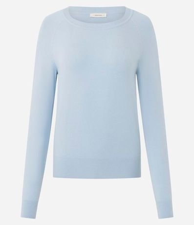 Suéter en Punto con Cuello Redondo 5