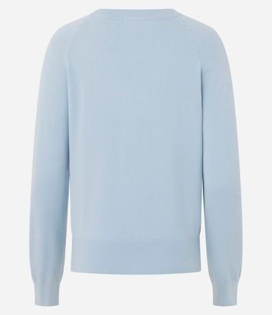 Suéter en Punto con Cuello Redondo 7