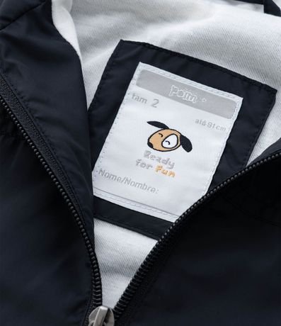 Campera Rompevientos Infantil en Microfibra - Talle 1 a 5 años 7