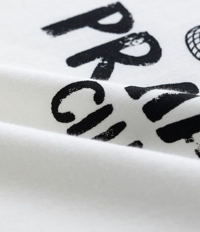 Remera Alargada en Algodón con Estampa Playera y Detalle Bordado Curve & Plus Size 6