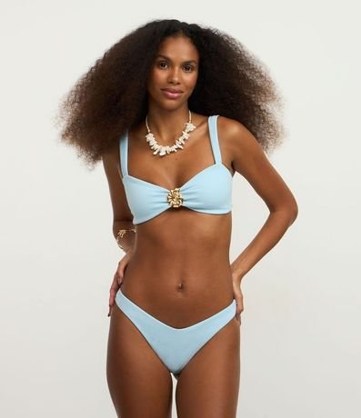 Bikini Bombacha Pernera alta en Microfibra Texturizada 2