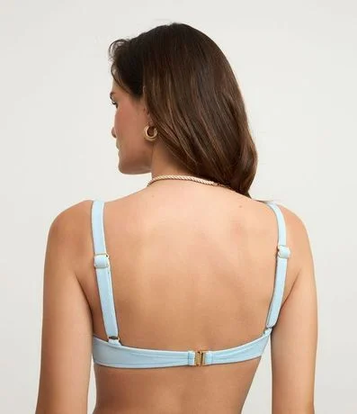 Bikini Top Remera en Microfibra Texturizada 4