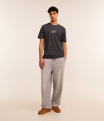 Remera T-Shirt en Algodón con Estampa Montaña 2