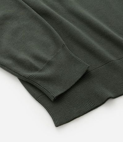 Suéter Regular en Viscosa con Bloques de Color 8