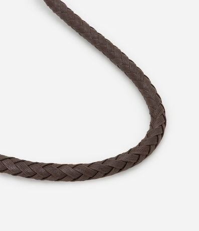 Bolsillo de Praia con Alça Trenzada y Franjas de PU 6