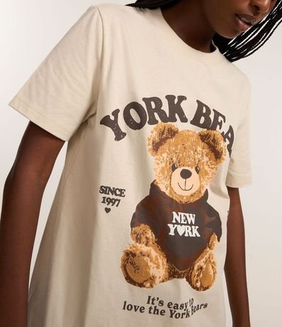Remera en Algodón con Estampa Osito York Bears 3