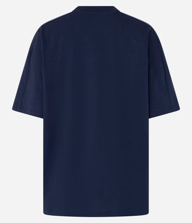 Remera Over Deportiva en Algodón con Estampa Chargers NFL 5