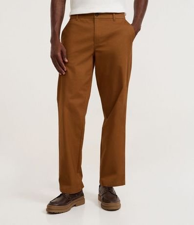 Pantalón Recto en Sarga Peletizada 2