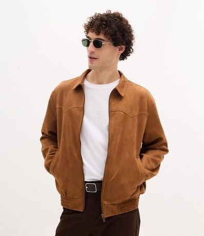 Campera con Detalles en Recorte y Bajo con Elástico 1