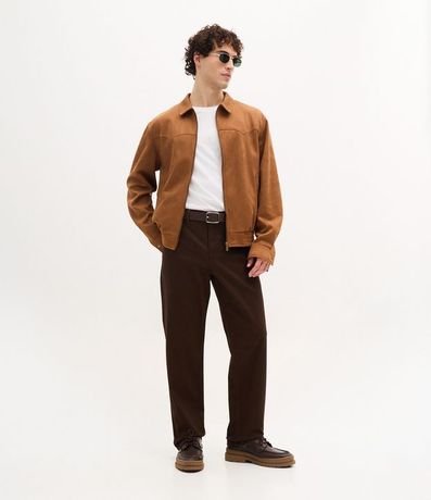 Campera con Detalles en Recorte y Bajo con Elástico 2