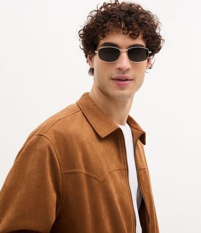 Campera con Detalles en Recorte y Bajo con Elástico 4