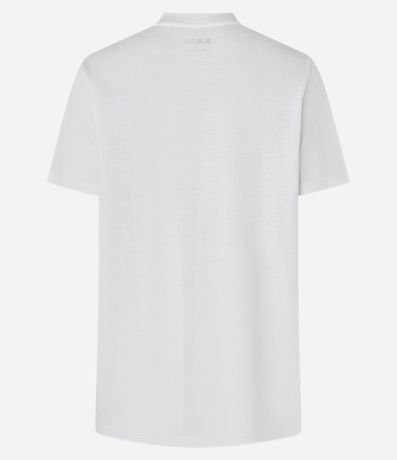 Remera Alargada en Algodón con Estampa Racing 5