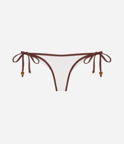 Bikini Bombacha Lazo en Microfibra con Bies Contrastante y Levanta Pompis 5