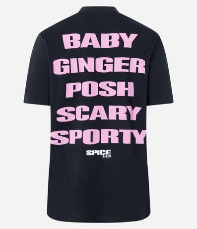 Remera en Algodón con Estampa Frente y Espalda Spice Girls 6