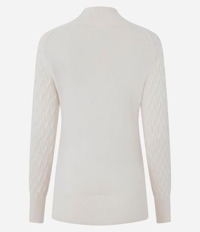 Suéter en Punto con Textura Zig Zag 3