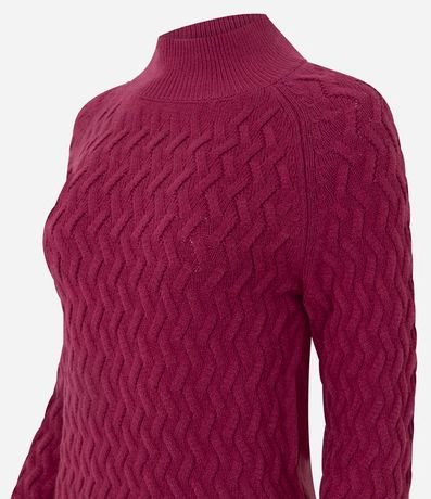 Suéter en Punto con Textura Zig Zag 2