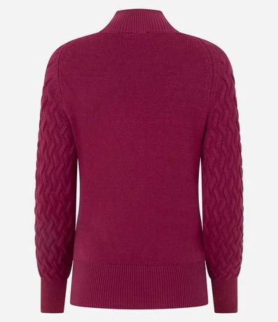 Suéter en Punto con Textura Zig Zag 3