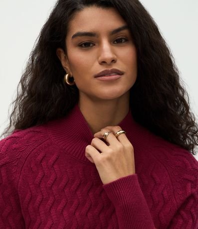 Suéter en Punto con Textura Zig Zag 3