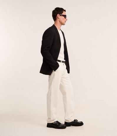 Remera Regular en Algodón con Textura Waffle 5