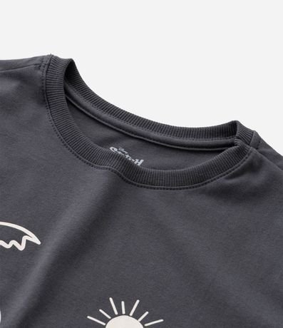 Remera Comfort Infantil Stitch Playero  - Talle 5 a 14 años 5