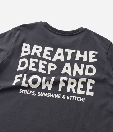 Remera Comfort Infantil Stitch Playero  - Talle 5 a 14 años 6