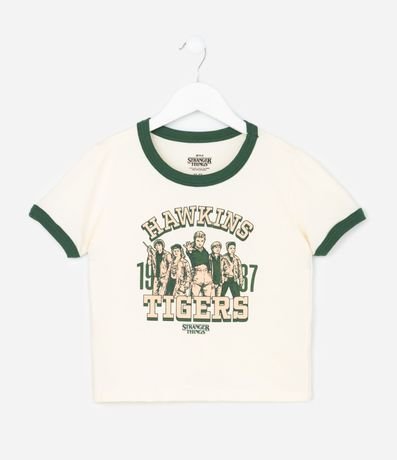 Remera Infantil con Estampa Stranger Things - Talle 5 a 14 años